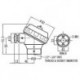 لول سوئیچ یا کنترلر سطح شناوری مغناطیسی / برای مایع / ضد انفجار / سری IP65 LS
